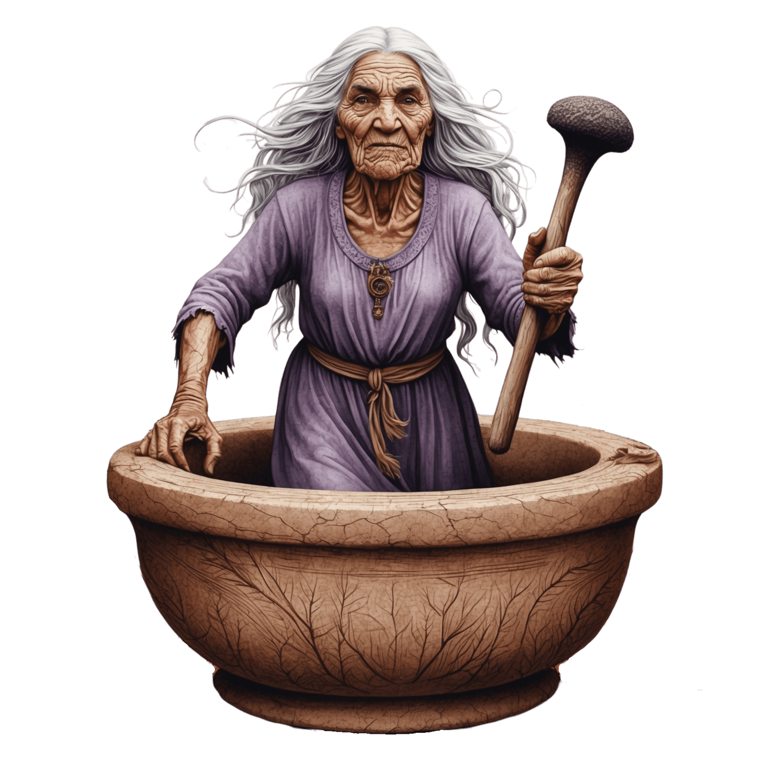 Baba Yaga Witch of Time and Death