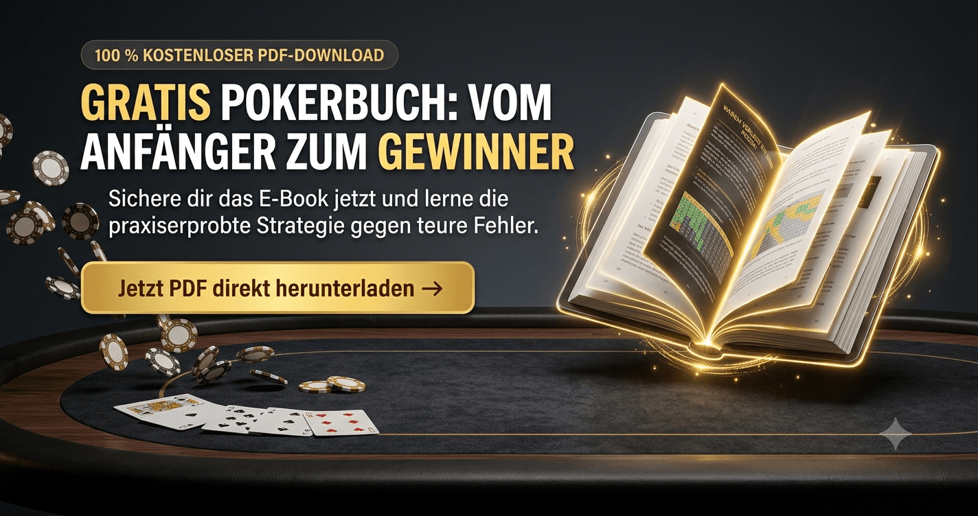 Warum verliere ich beim Poker – Infografik zu den 5 teuersten Fehlern und Vorschau auf das gratis Pokerbuch PDF
