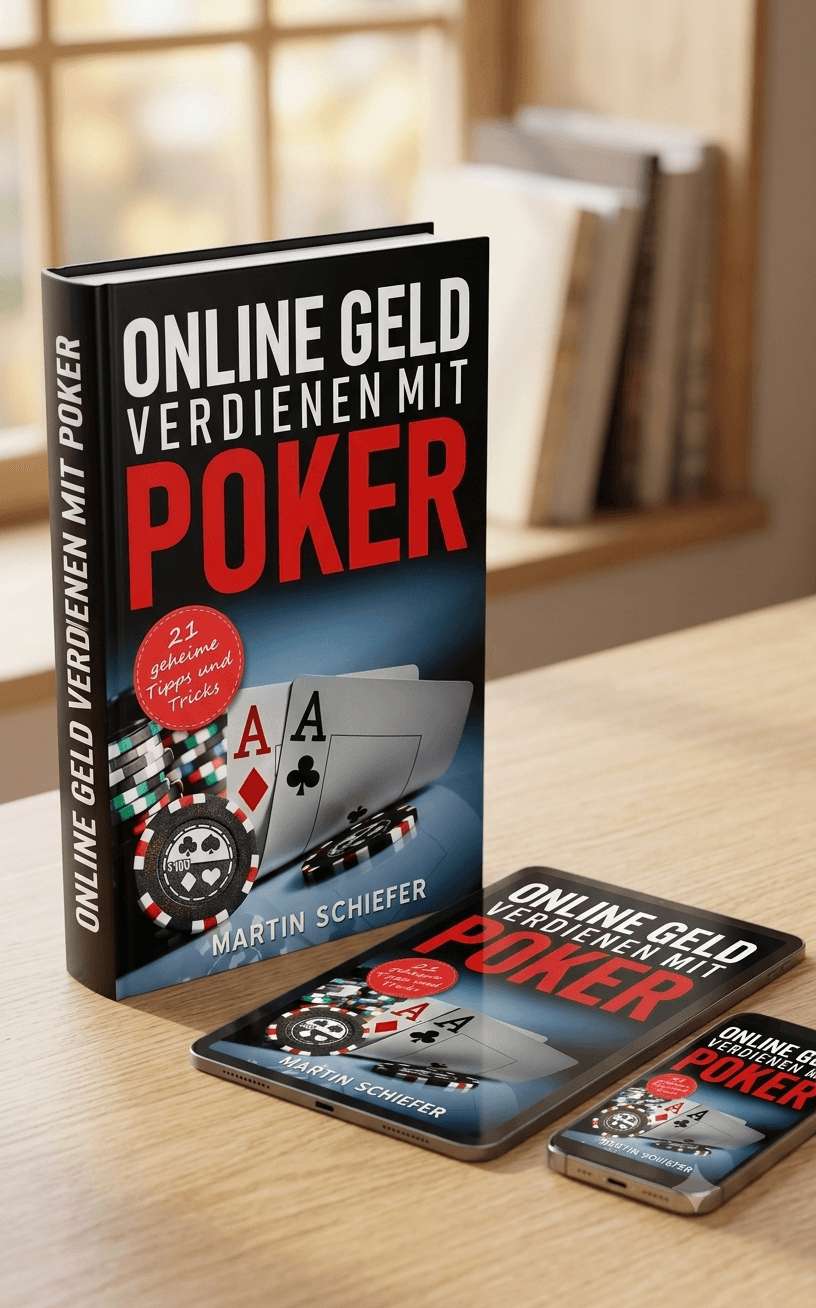 Kostenloses Pokerbuch PDF Download – Wie du online Geld mit Poker verdienst