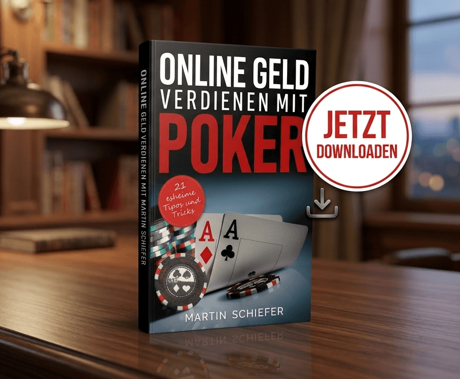 Gratis-E-Book Cover: Online Geld verdienen mit Poker
