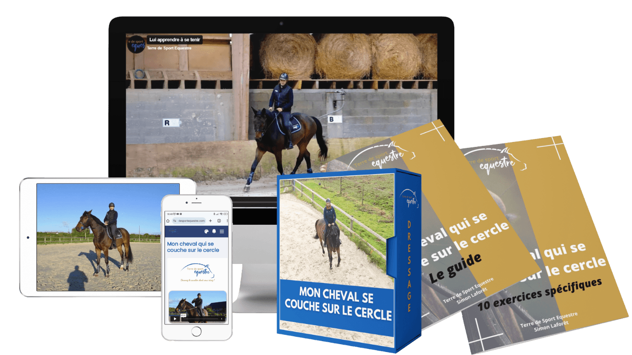 La masterclass Mon cheval se couche sur les cercles sur mobile et ordinateur