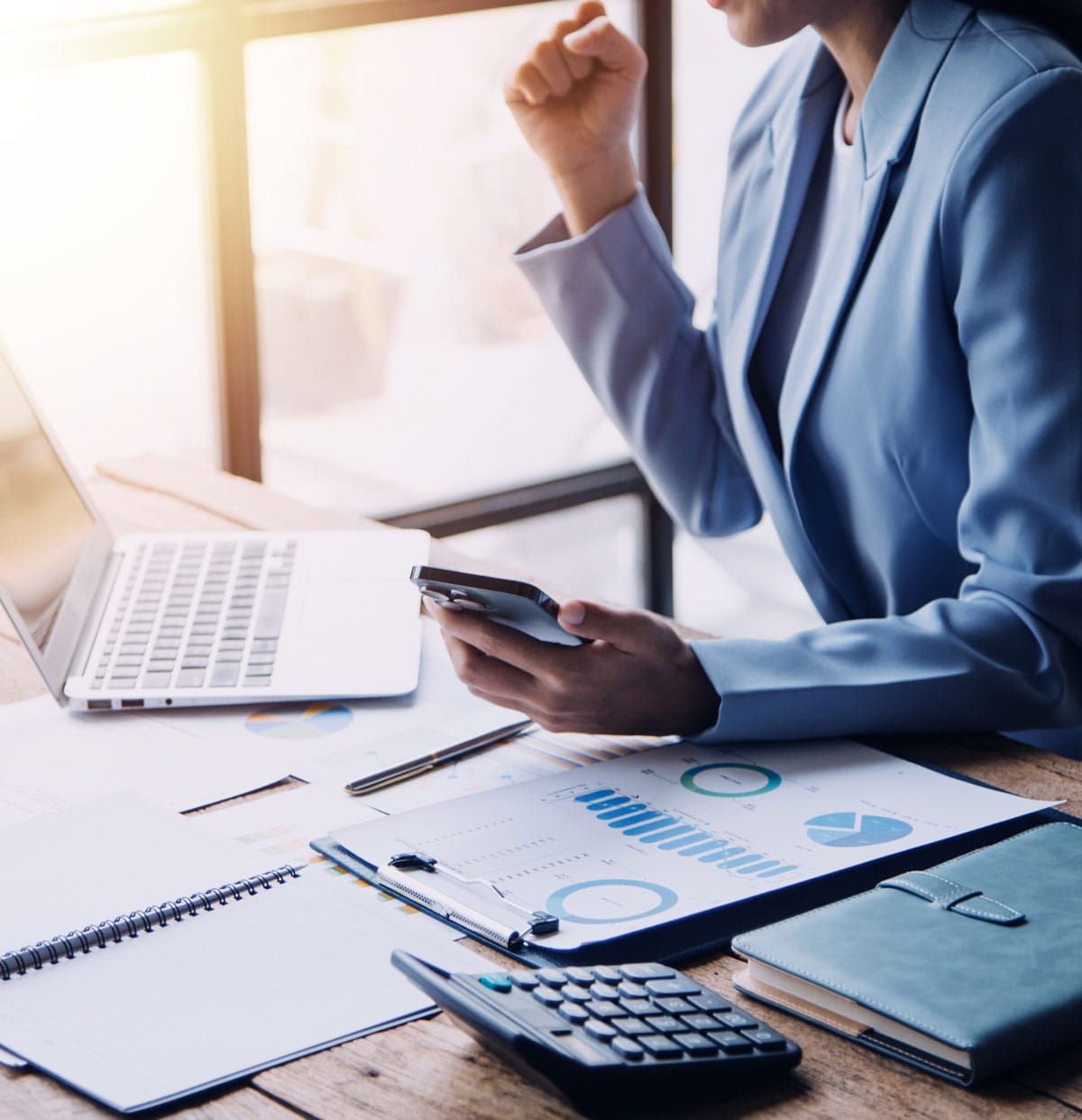 photo of money with a gold hue