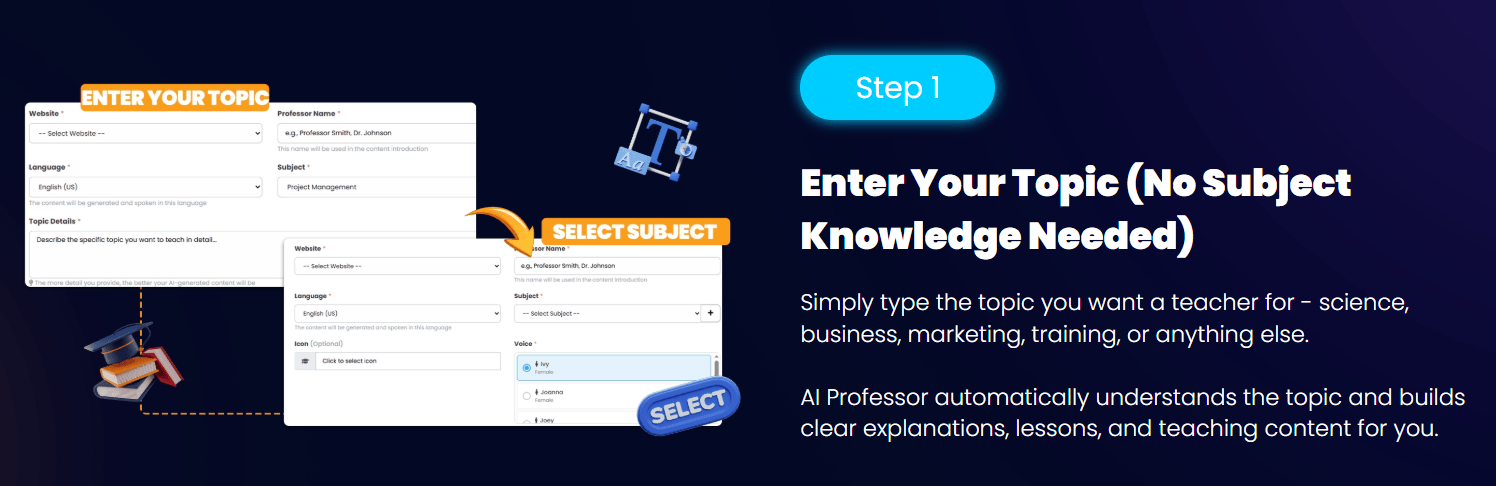 ai professor step 1