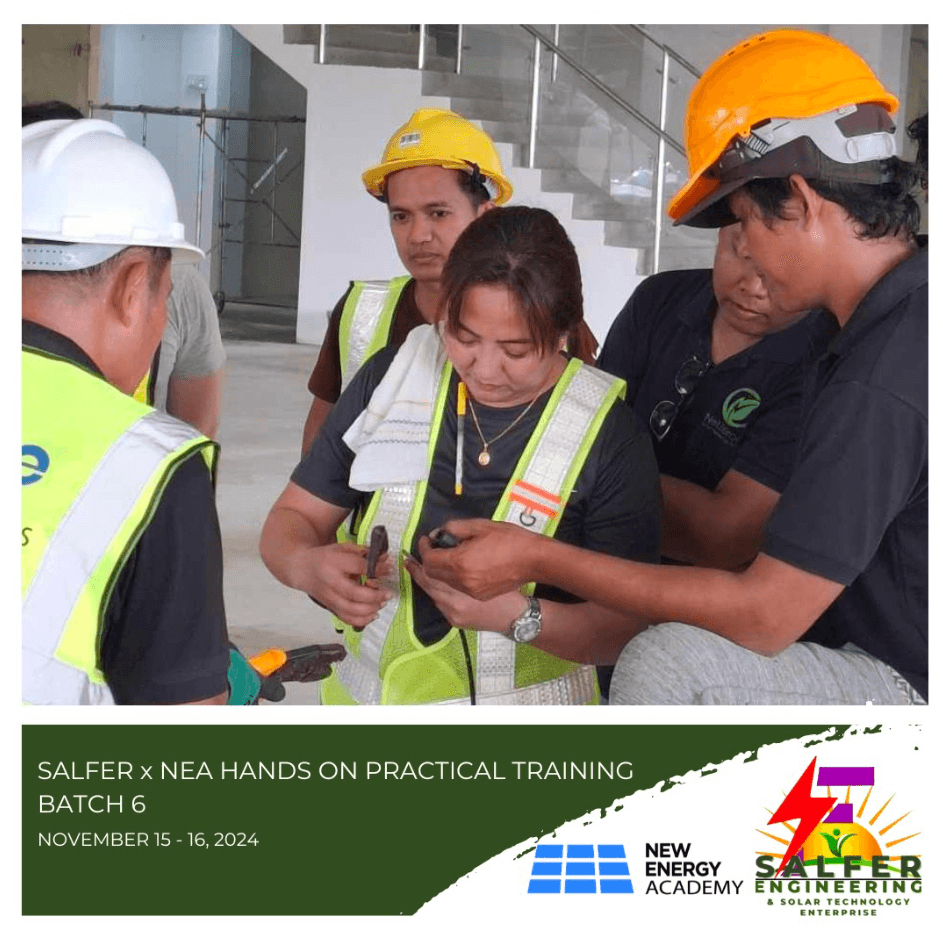 Salfer x NEA Traing Batch 6