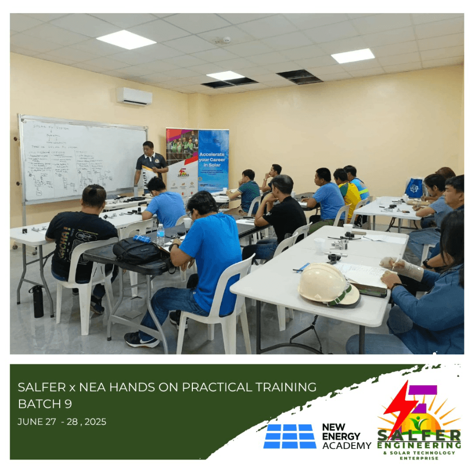 Salfer x NEA Traing Batch 9