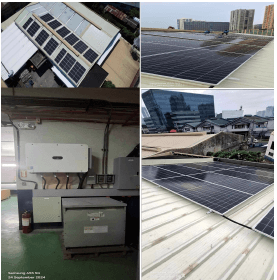 Pacific Glass Solar Installation — 66 KWP Grid-Tie, Mandaluyong City