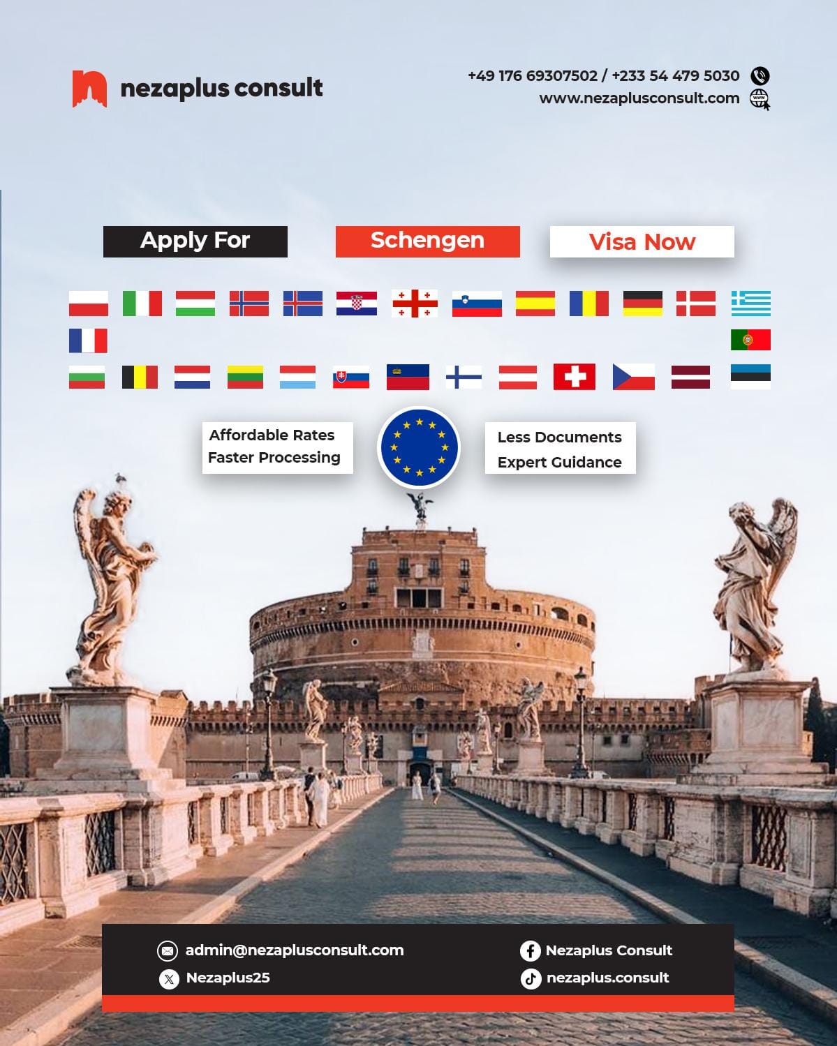 Schengen visa assistance