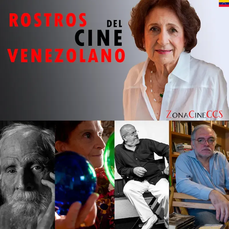 Portadilla del seriado fotográfico Rostros del Cine Venezolano