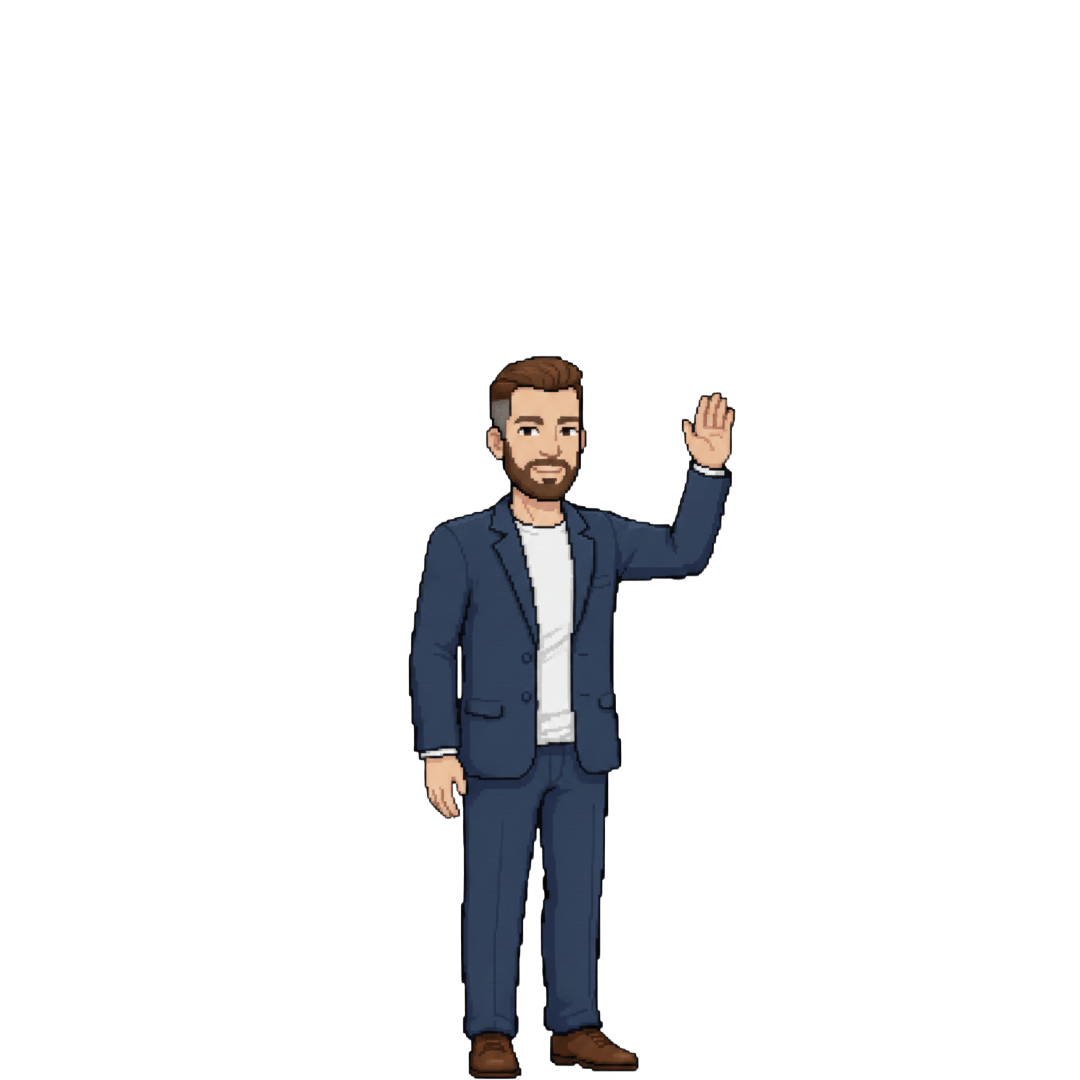 Ryan waving