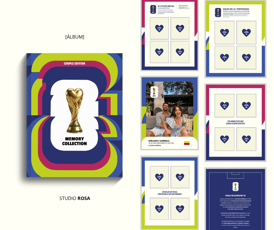 Photobooks estilo Assouline, álbum de viaje personalizado en Canva