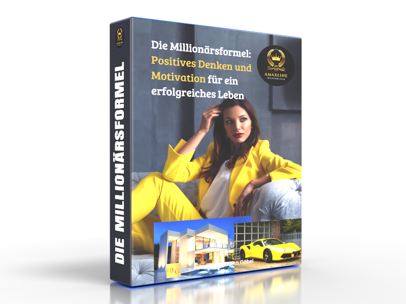 Buchbox Die Millionärformel: Positives Denken und Motivation für ein erfolgreiche Leben - Autor  Hans-Jürgen Göbel