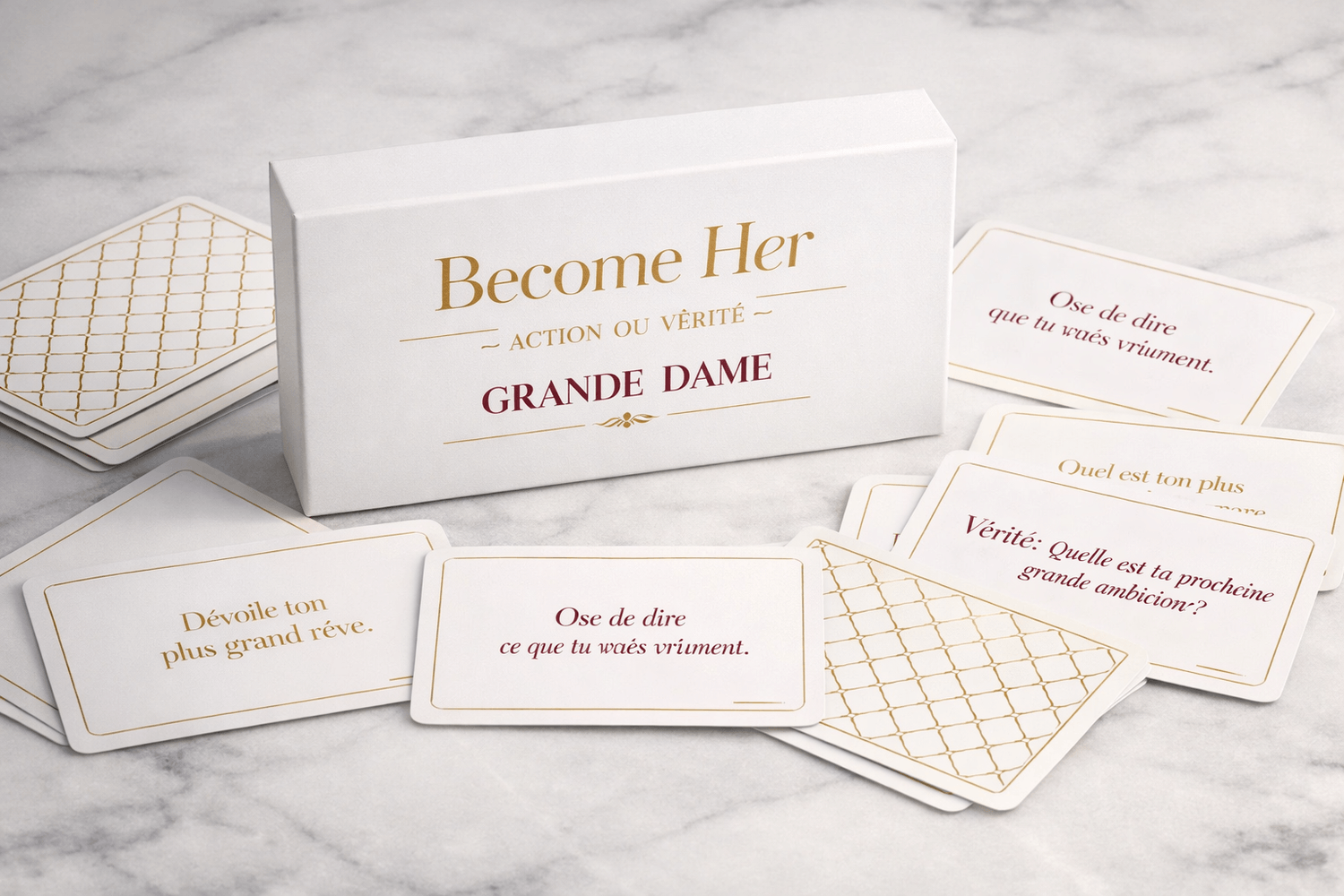 Jeu Become Her, Action ou Vérité Grande Dame