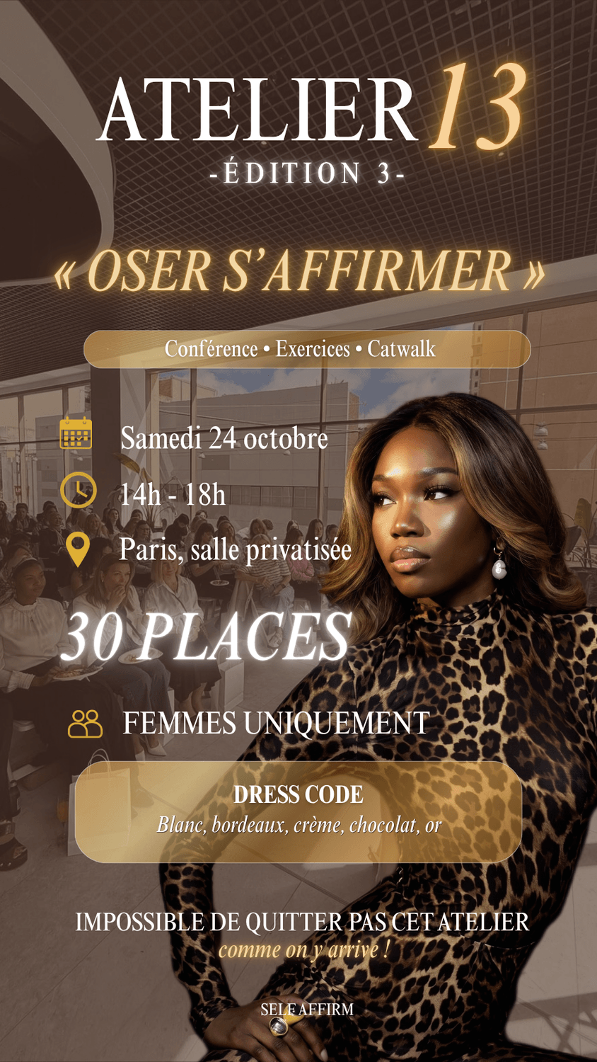 Affiche de l'Atelier 13