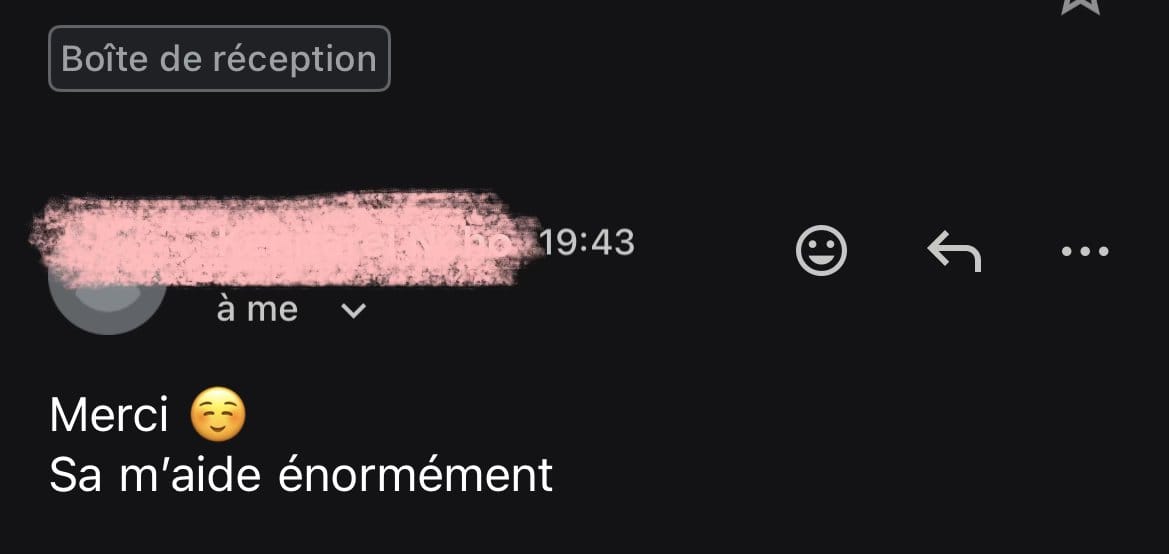 Retour d'une participante du Self Affirm Challenge