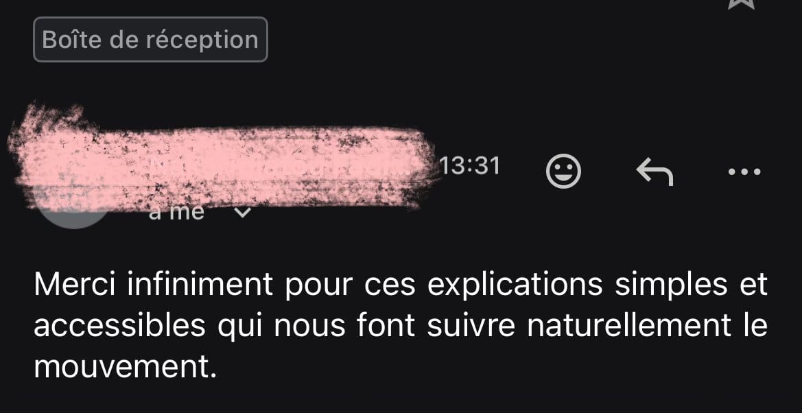 Retour d'une participante du Self Affirm Challenge