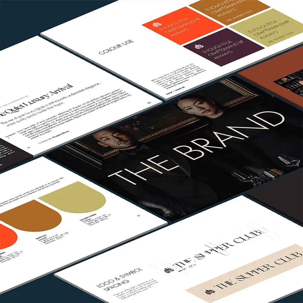 Luxury Brand Identity Canva Template