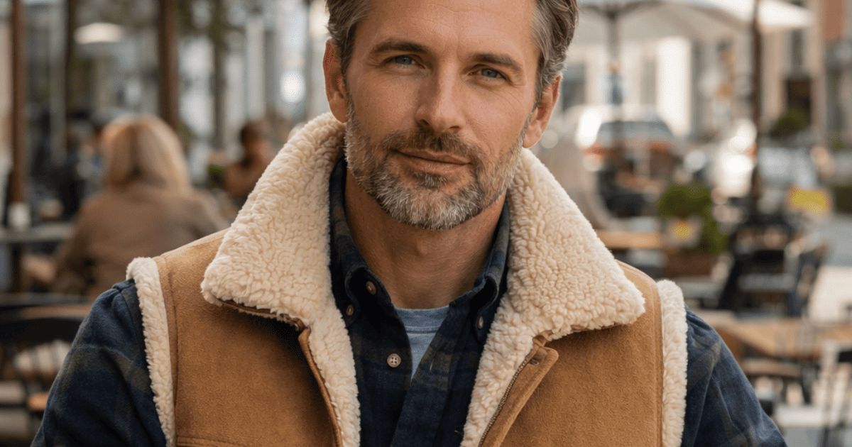 gilet mouton sans manches