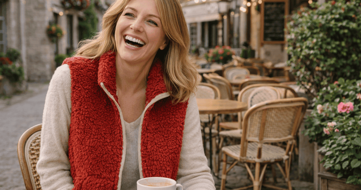 gilet en mouton sans manche