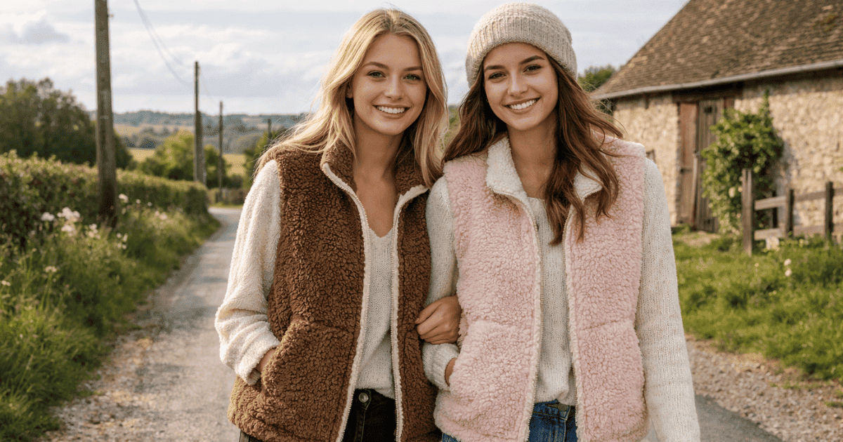 gilet laine mouton sans manche