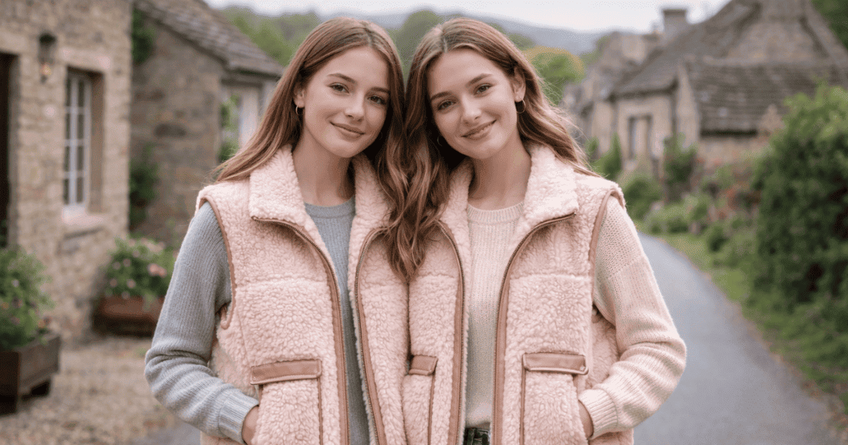 gilet sans manche femme en mouton