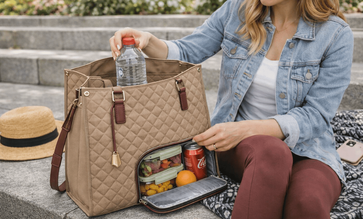 sac a main avec compartiment isotherme amazon