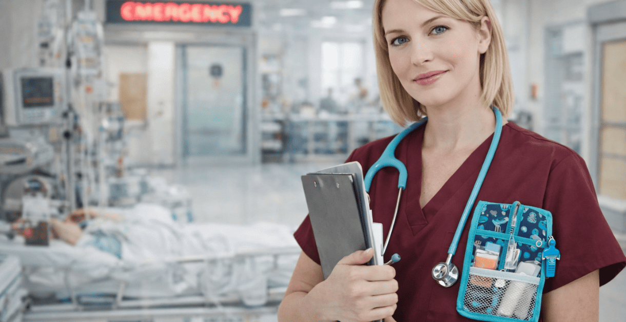 pochette infirmiere au top