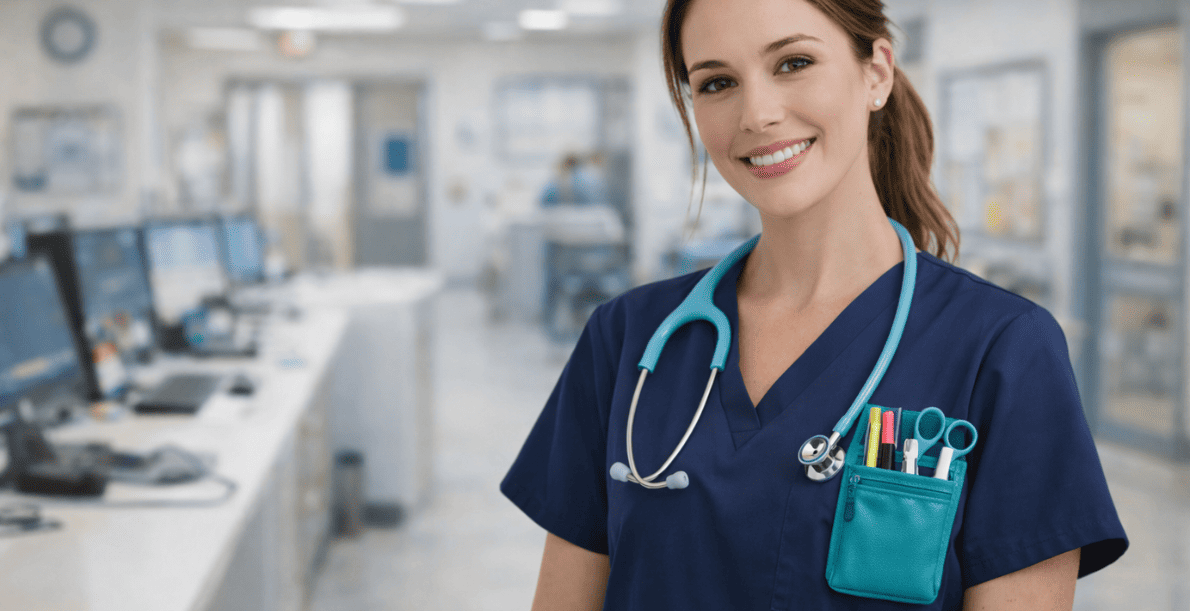 pochette stylo aide soignante