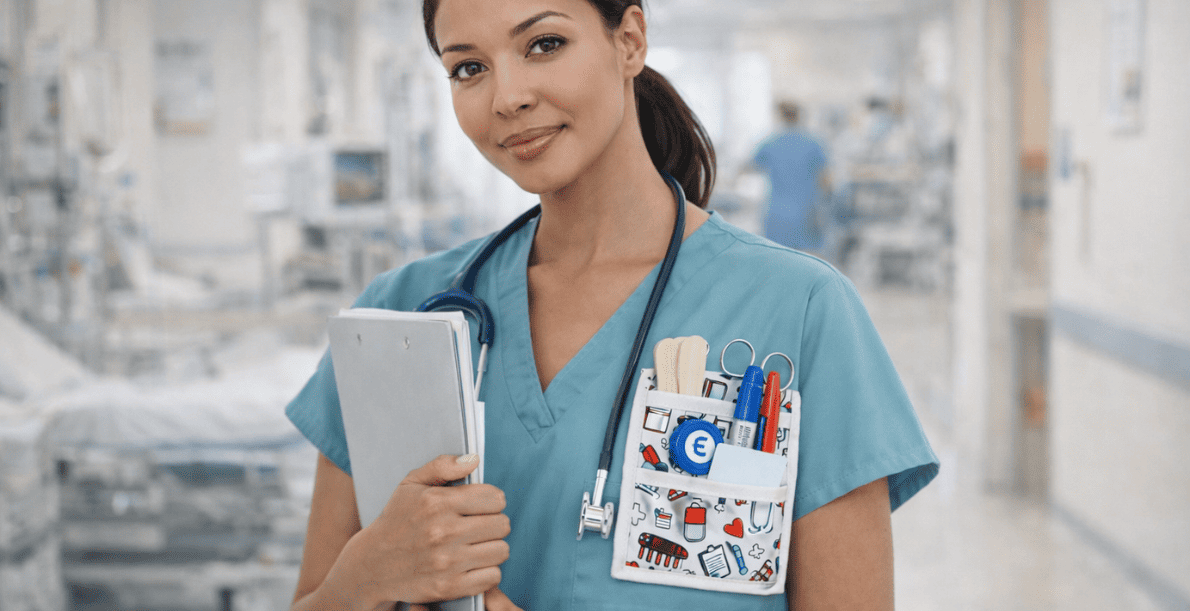 pochette aide soignante prenom