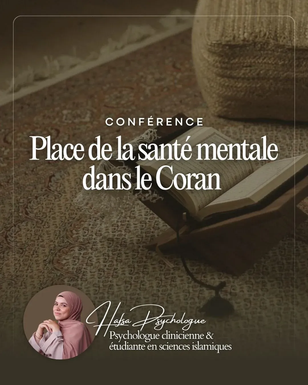 La place de la santé mentale dans le Coran