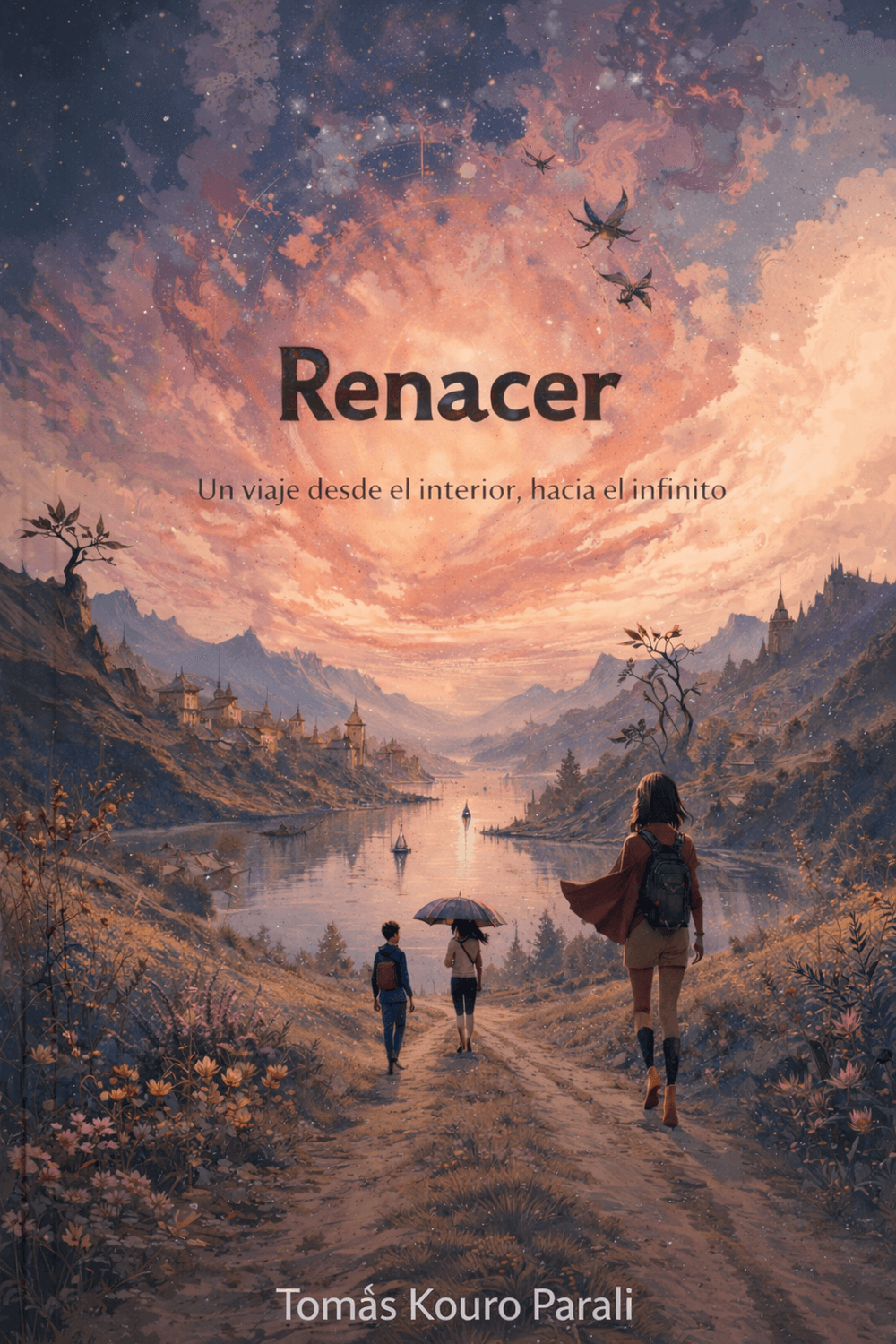 Antología Renacer de Tomás Kouro, relatos de ficción con enfoque clínico y sensibilidad narrativa sobre el comportamiento humano y la psique.