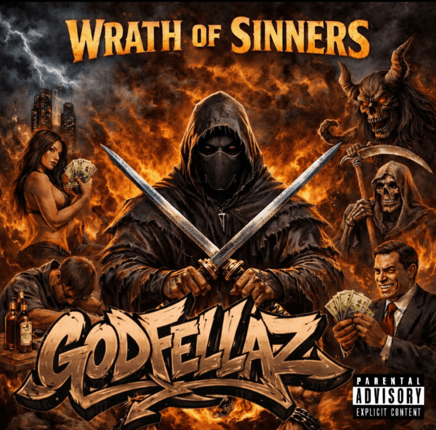 Wrath of Sinners album cover