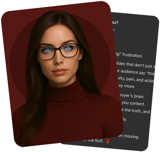 Alex AID — portrait with chat preview