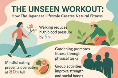 Infographic: The Everyday Habits Behind Japan’s Natural Fitness