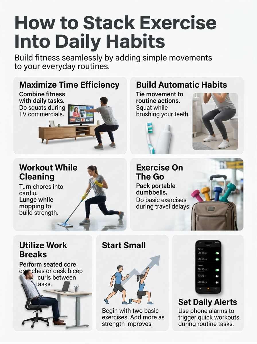 [How To Stack Exercise Into Your Existing Daily Habits