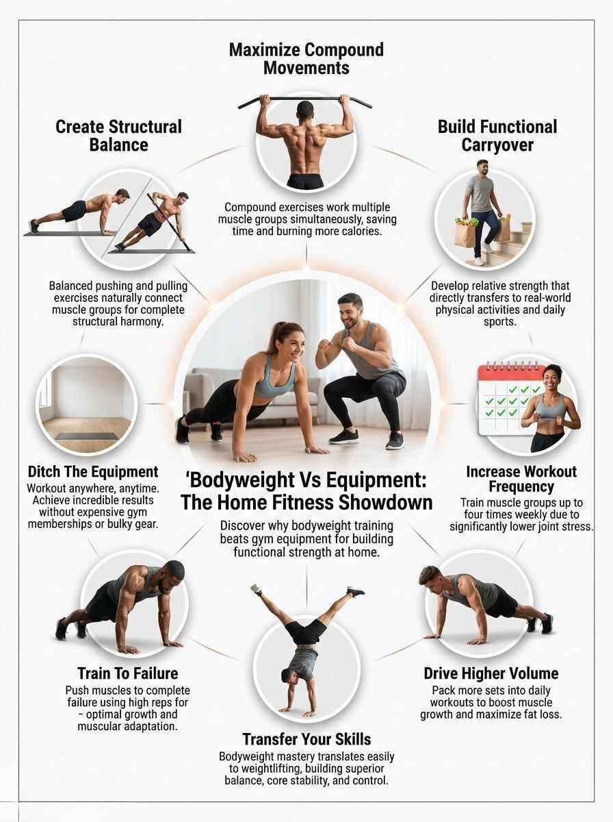 Infographic of Bodyweight-Vs-Equipment