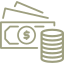 Symbol für Geld im Affiliate-Marketing