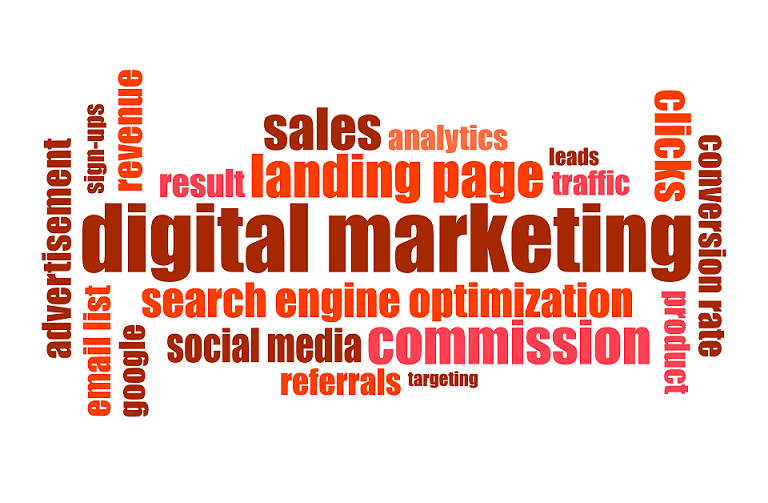 Schaubild Digitales Marketing