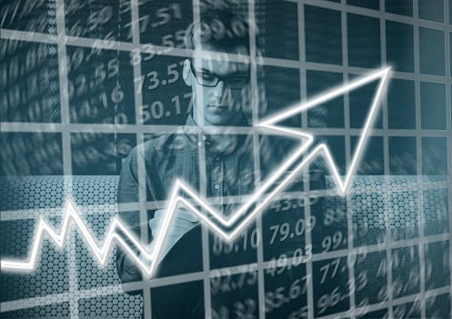 Grafik Geschäftliches Wachstum