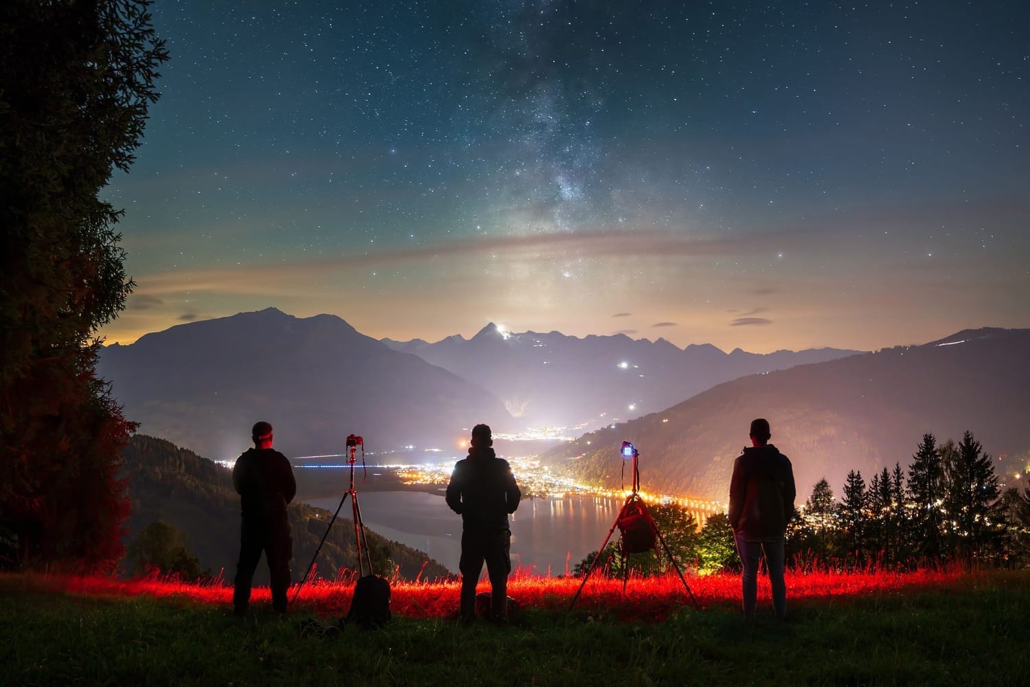 Cinematic Night Landscape