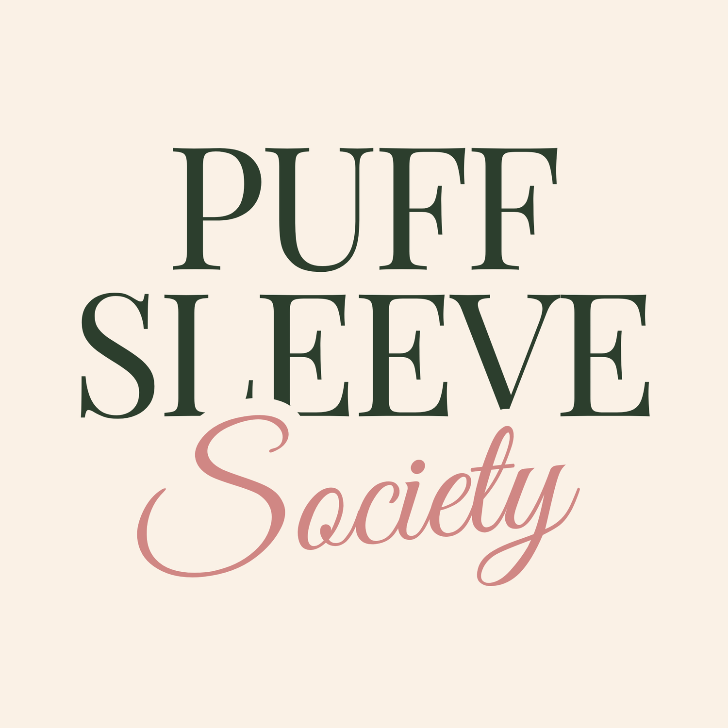 Welcome to Puff Sleeve Society