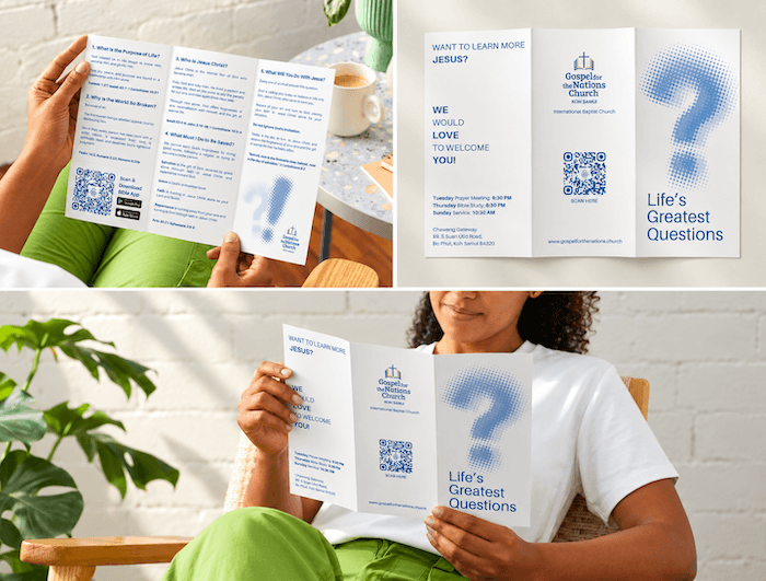 evangelization gospel tract for churches and ministries