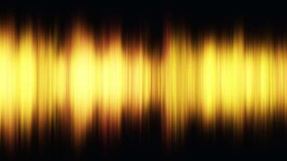 Audio waveform displayed in a DAW track, representing recorded sound.