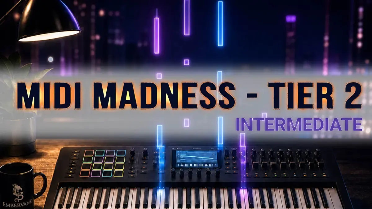 Thumbnail for the MIDI Madness Tier 2 course