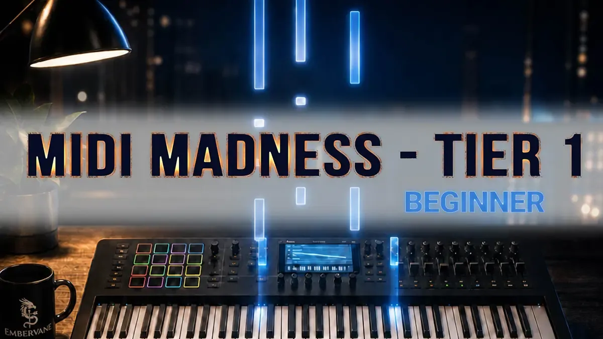 Thumbnail for the MIDI Madness Tier 1 course