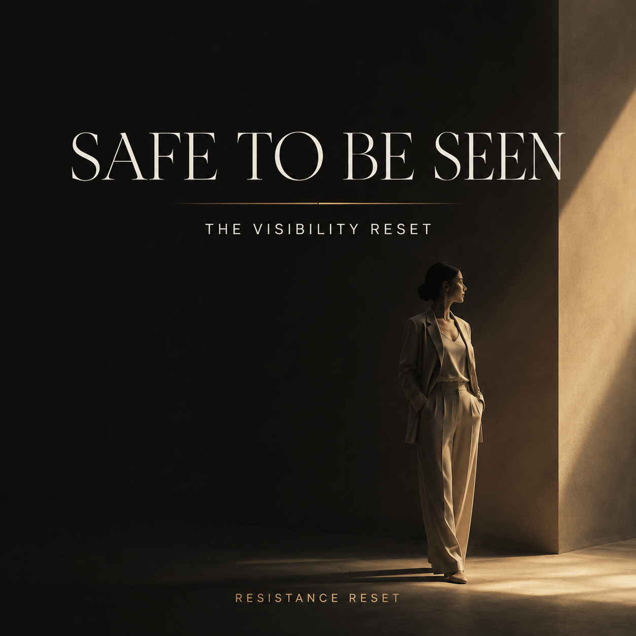 Safe to Be Seen: cover artwork for the Visibility Reset
