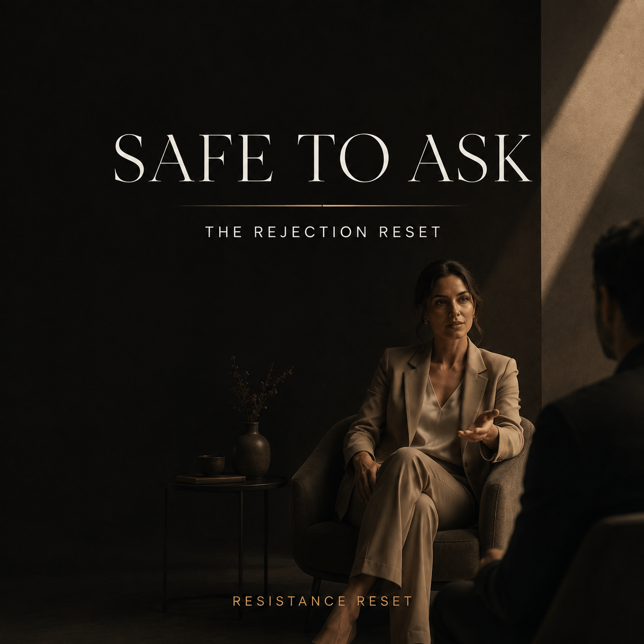Safe to Ask: cover artwork for the Rejection Reset
