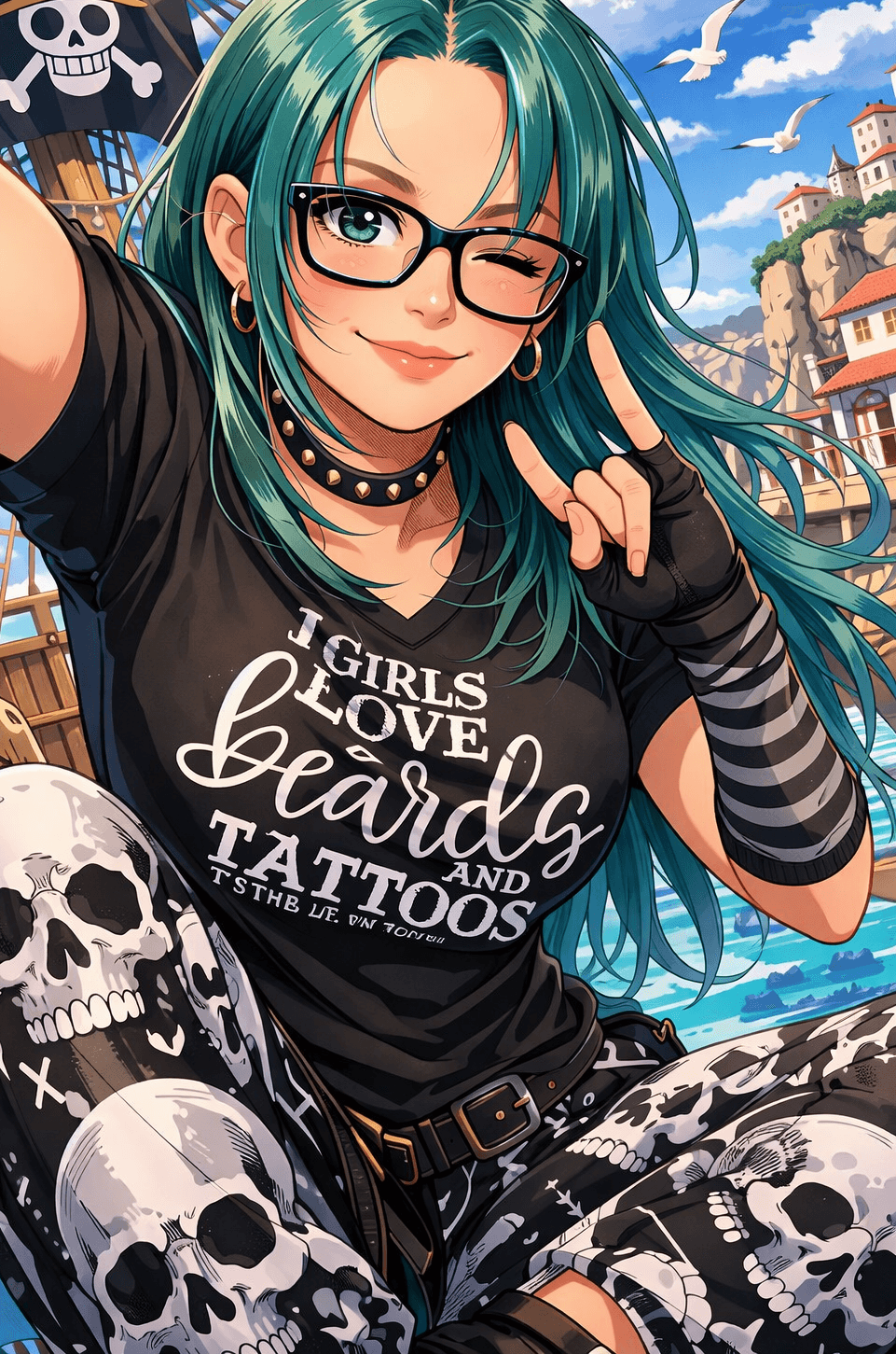 Leigh's anime alter ego