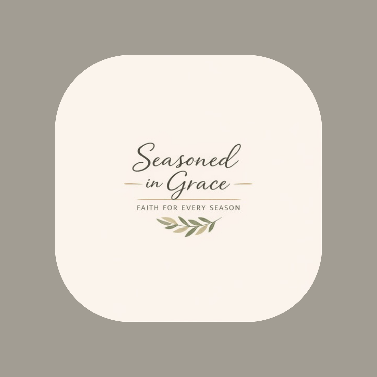 Seasoned in Grace