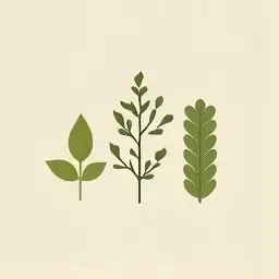 five herbs leaves