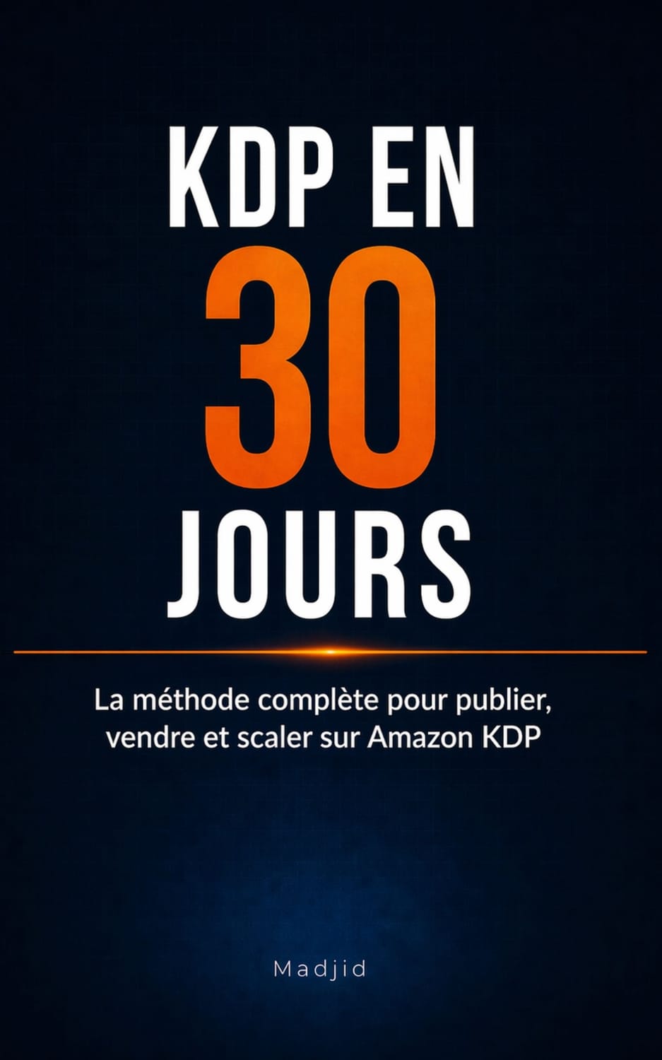 Guide Amazon KDP débutant